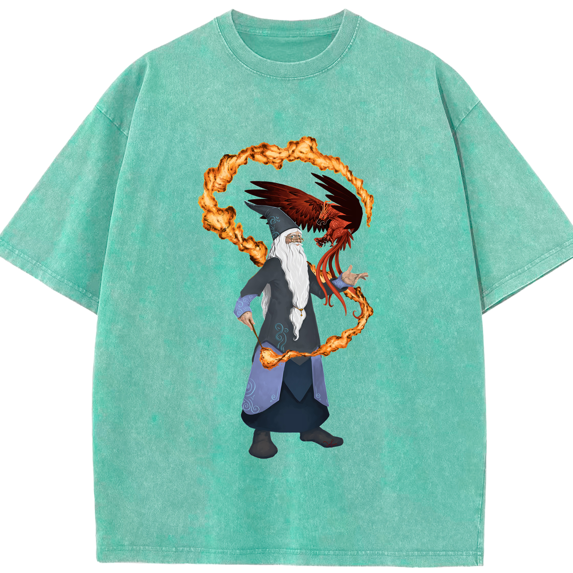 （画像用） Harry Potter ハリー・ポッターシリーズ 綿100% ヴィンテージ風 半袖Tシャツ（フロントプリント）